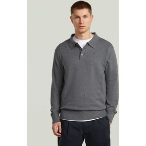 The Willem - Correct Polo Longsleeve - Meerkleurig - Heren