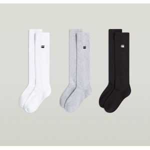 Sloughy Sokken 3 Paar - Meerkleurig - Dames