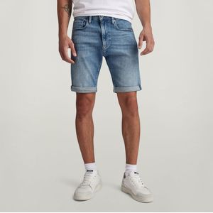 3301 Slim Denim Short - Lichtblauw - Heren