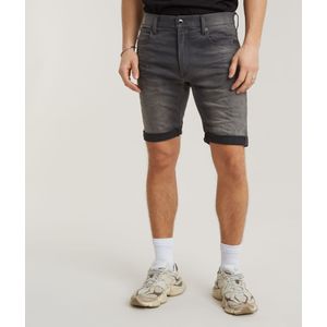 3301 Slim Denim Short - Grijs - Heren