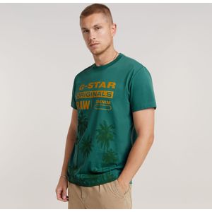 Palm Originals T-Shirt - Groen - Heren