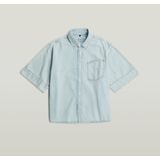 Carter One Pocket Denim Overhemd - Lichtblauw - Dames