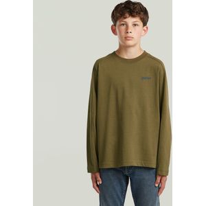 T-shirt Interst Boxy voor jongens - Groen - jongens