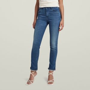 Noxer Straight Jeans - Donkerblauw - Dames