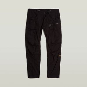 Zip Cargobroek 3D Tapered - Zwart - Heren