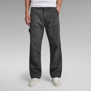 Premium Carpenter 3D Loose Jeans - Grijs - Heren