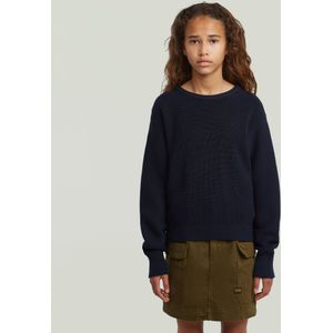 Sweater Knit voor meisjes - Donkerblauw - meisjes