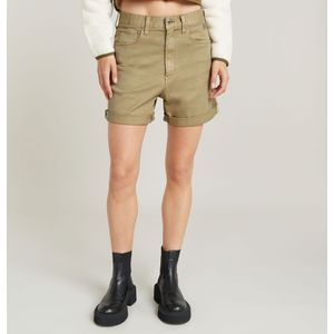 Loose 5 Pocket Short - Groen - Dames