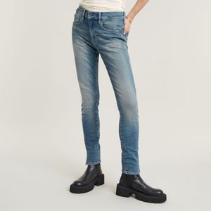 Lhana Skinny Split Jeans - Lichtblauw - Dames