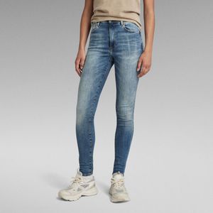 Kafey Ultra High Skinny Jeans - Midden blauw - Dames