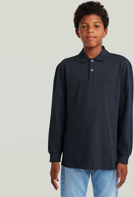 Dunda - Core Polo - Donkerblauw - Longsleeves