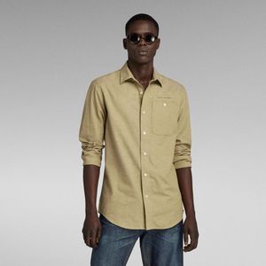 Bristum 2.0 Slim Shirt - Beige - Heren