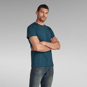 Base-S T-Shirt - Midden blauw - Heren