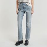 Viktoria High Straight Jeans - Lichtblauw - Dames