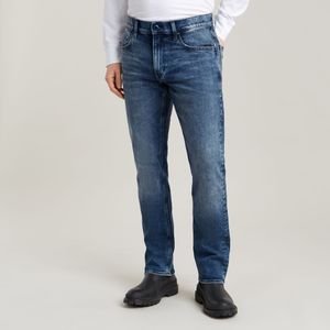 Mosa Straight Jeans - Midden blauw - Heren