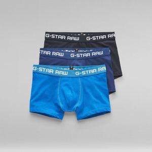 Classic Boxer Color Set Van 3 - Midden blauw - Heren