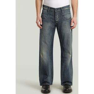 Radar Low Loose Jeans - Midden blauw - Heren