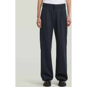 Bowey Pleated Chino - Donkerblauw - Dames