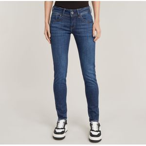 Lynn Mid Skinny Jeans - Donkerblauw - Dames