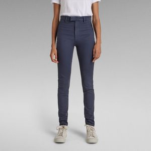 Weld High Skinny Chino - Midden blauw - Dames