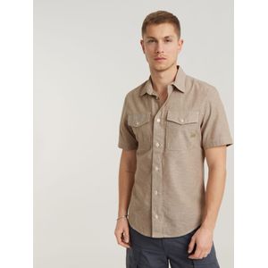 Marine Slim Shirt - Meerkleurig - Heren