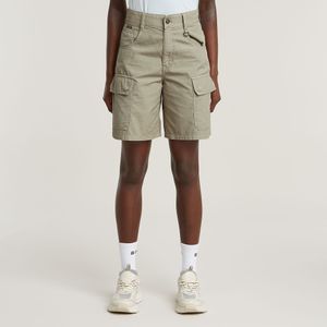 Skater Cargo Bermuda Short - Beige - Dames