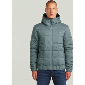 Meefic Quilted Hooded Jack - Grijs - Heren