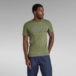 Distressed Originals Slim T-Shirt - Groen - Heren