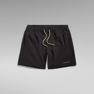 Dirik Solid Zwemshort - Zwart - Heren