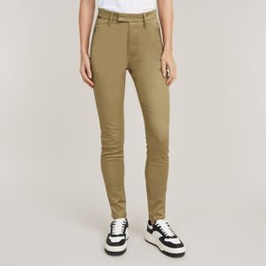 Weld High Skinny Chino - Groen - Dames