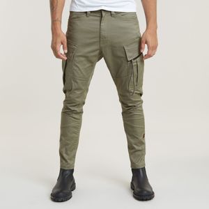 Zip Pocket 3D Skinny Cargo Broek 2.0 - Groen - Heren