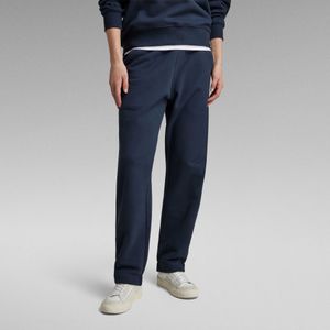 Unisex Tapered Sweatpants Essential Loose - Donkerblauw - Heren