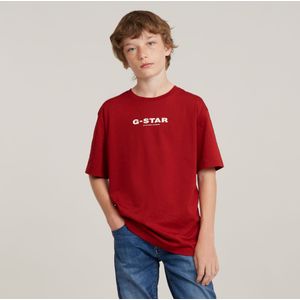 Kids T-Shirt Loose - Rood - jongens