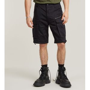 Rovic Zip Relaxed Short - Zwart - Heren