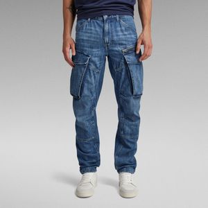 Rovic Zip 3D Regular Tapered Denim Jeans - Midden blauw - Heren