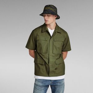 R-3N Slim Overshirt - Groen - Heren