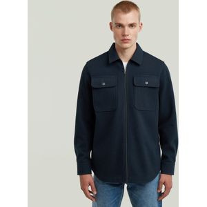 GPO Zip Overshirt - Donkerblauw - Heren