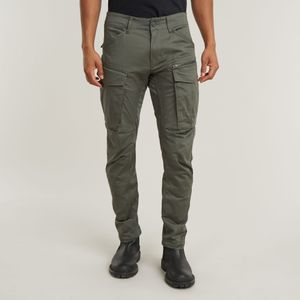 Rovic Zip 3D Regular Tapered Broek - Grijs - Heren