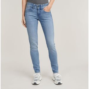 Lynn Mid Skinny Jeans - Midden blauw - Dames