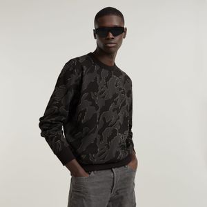 Island Camo Sweater - Meerkleurig - Heren