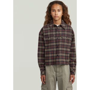 Overhemd - Groen - Cropped Pocket - Meisjes