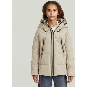 Gewatteerd jack Cayley voor meisjes - Beige - meisjes