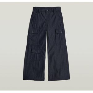 Mega Cargo Broek Denim - Donkerblauw - Dames