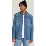 Arc 3D Slim Shirt - Midden blauw - Heren