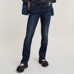 Midge Bootcut Jeans - Donkerblauw - Dames