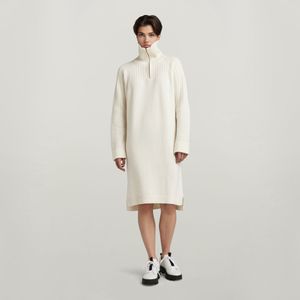 Gebreide Jurk Skipper Loose - Wit - Dames