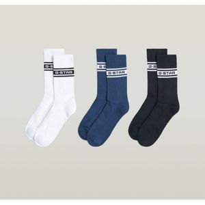 Logo Sokken 3 Paar - Meerkleurig - Heren