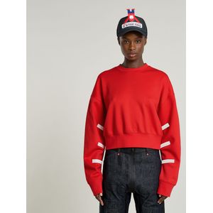 WVB Unisex Kort Sweatshirt - Rood - Heren