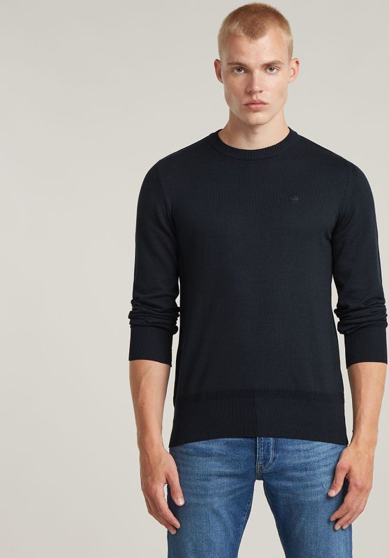 Gebreide Trui Core - Donkerblauw - Heren