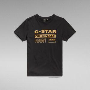 Kids T-Shirt G-Star Originals - Zwart - jongens